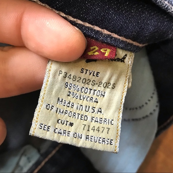 7FAMK DOJO style capri length cropped jeans - Picture 5 of 9